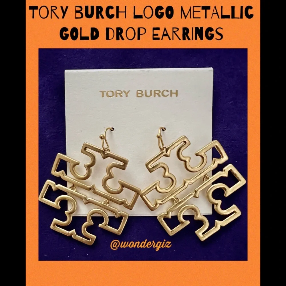 JUST IN OFFER-TORY BURCH EARRINGS PRICE FIRM-JUST RESTOCK